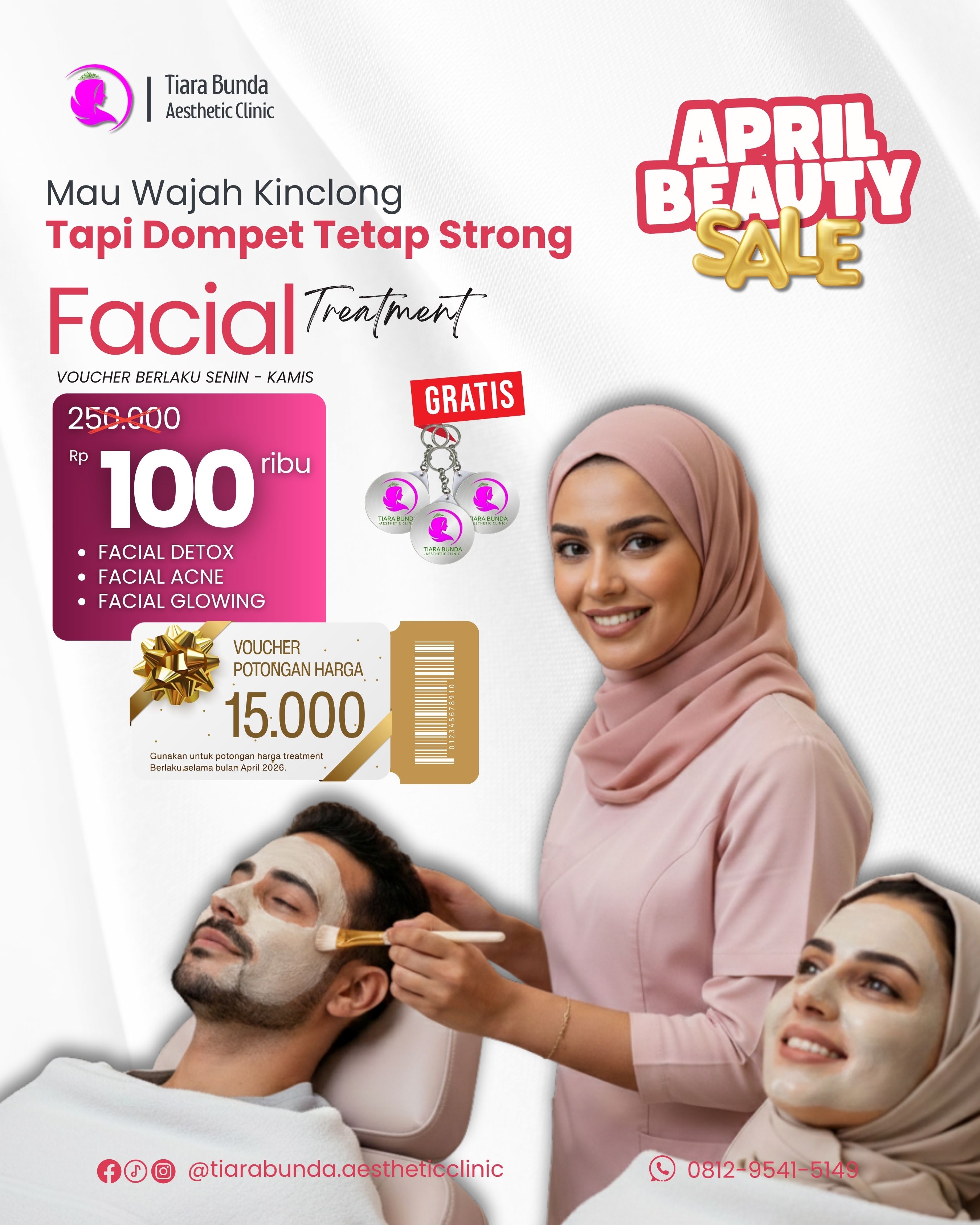 Facial Treatment ( Detox, Acne, Glowing )