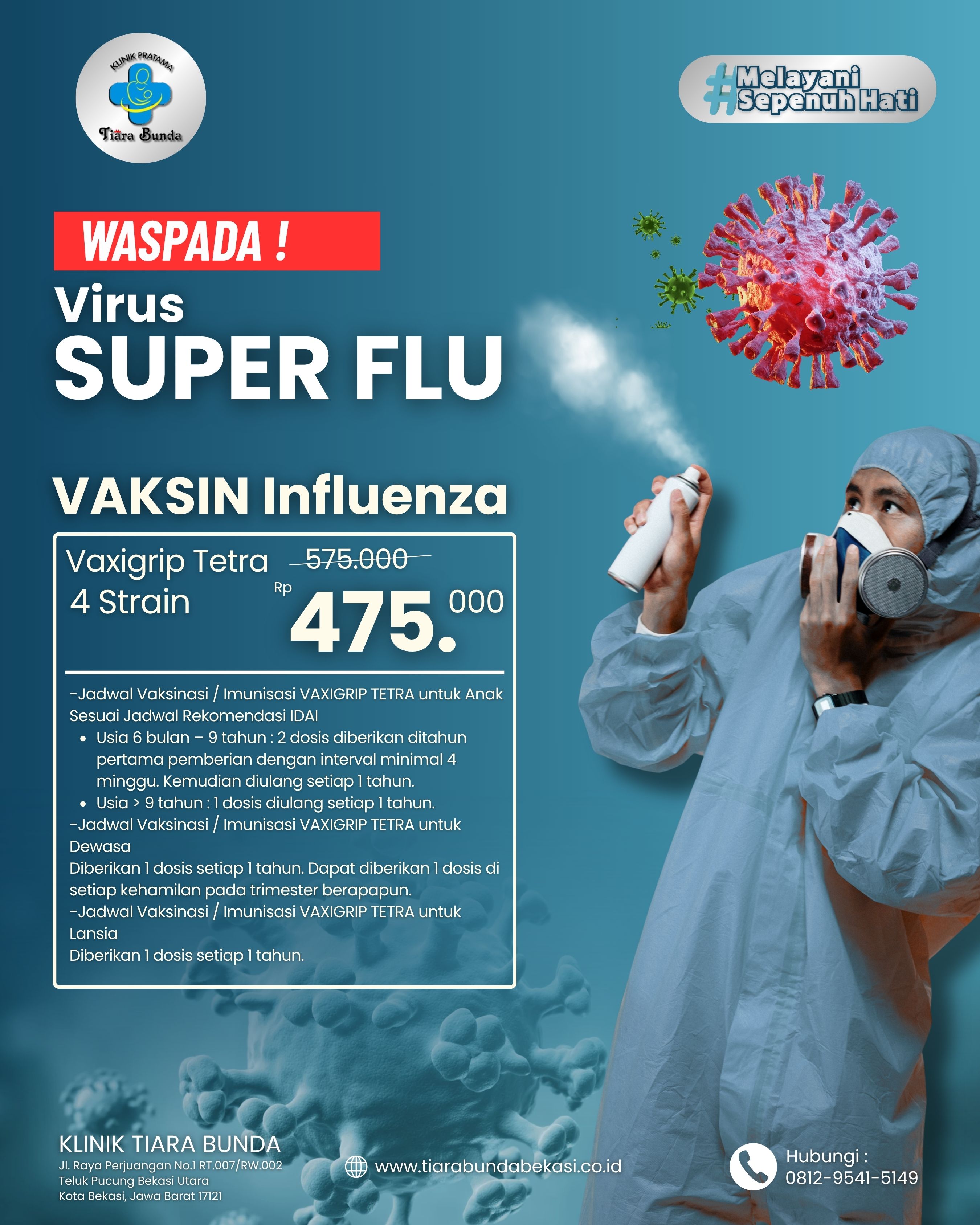 Vaksin Influenza 4 Strain