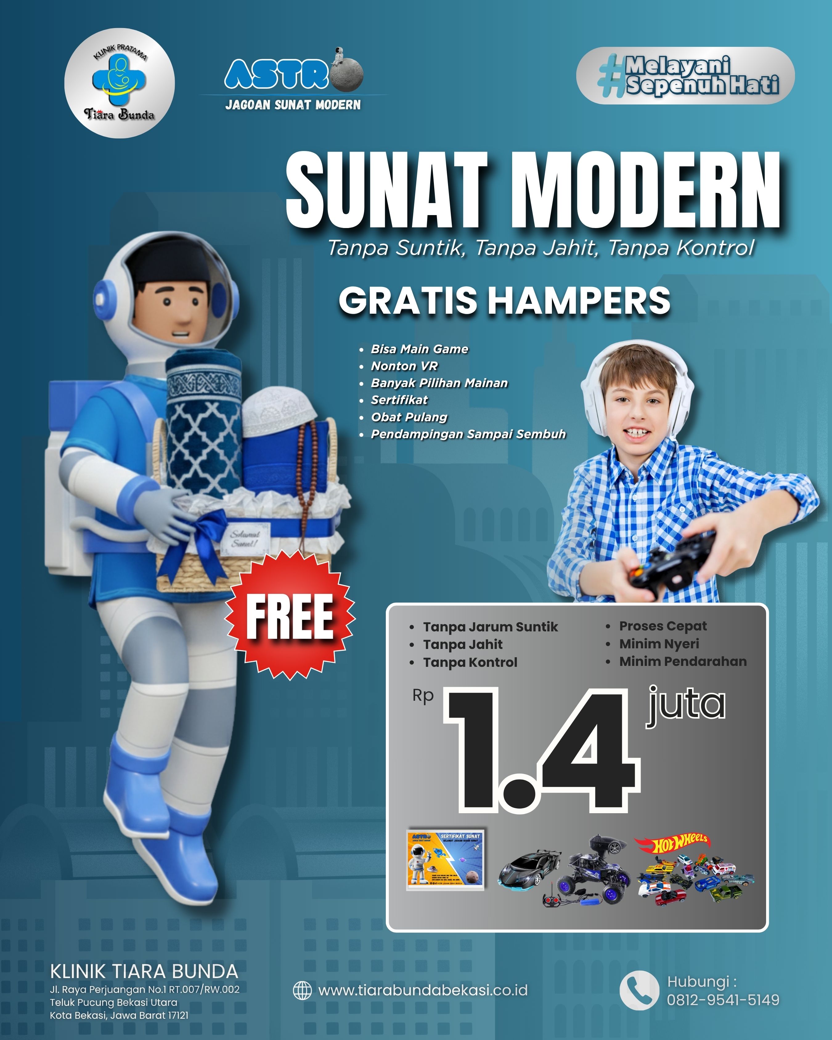 Sunat Modern ASTRO Bekasi