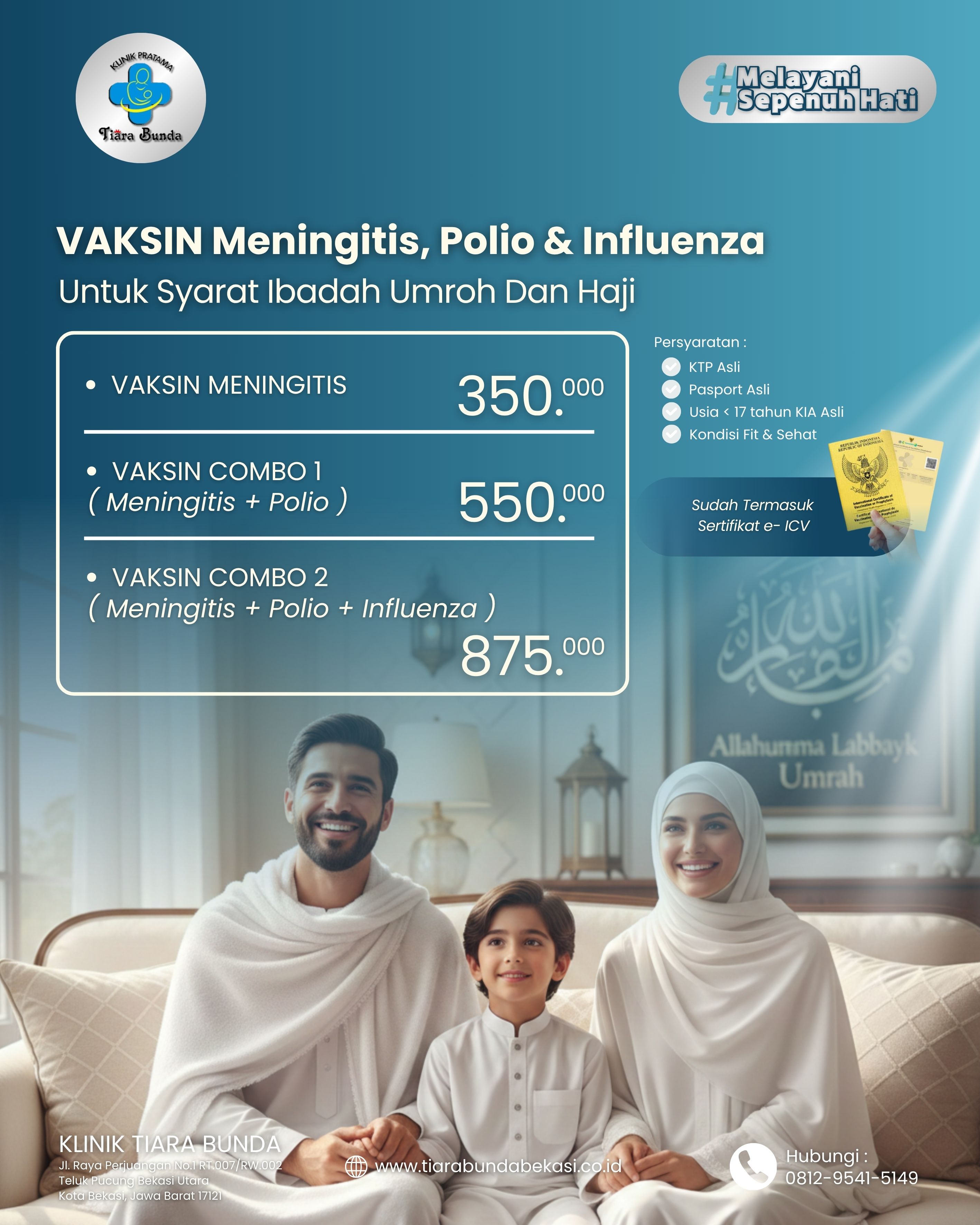 Vaksin Umroh & Haji Bekasi