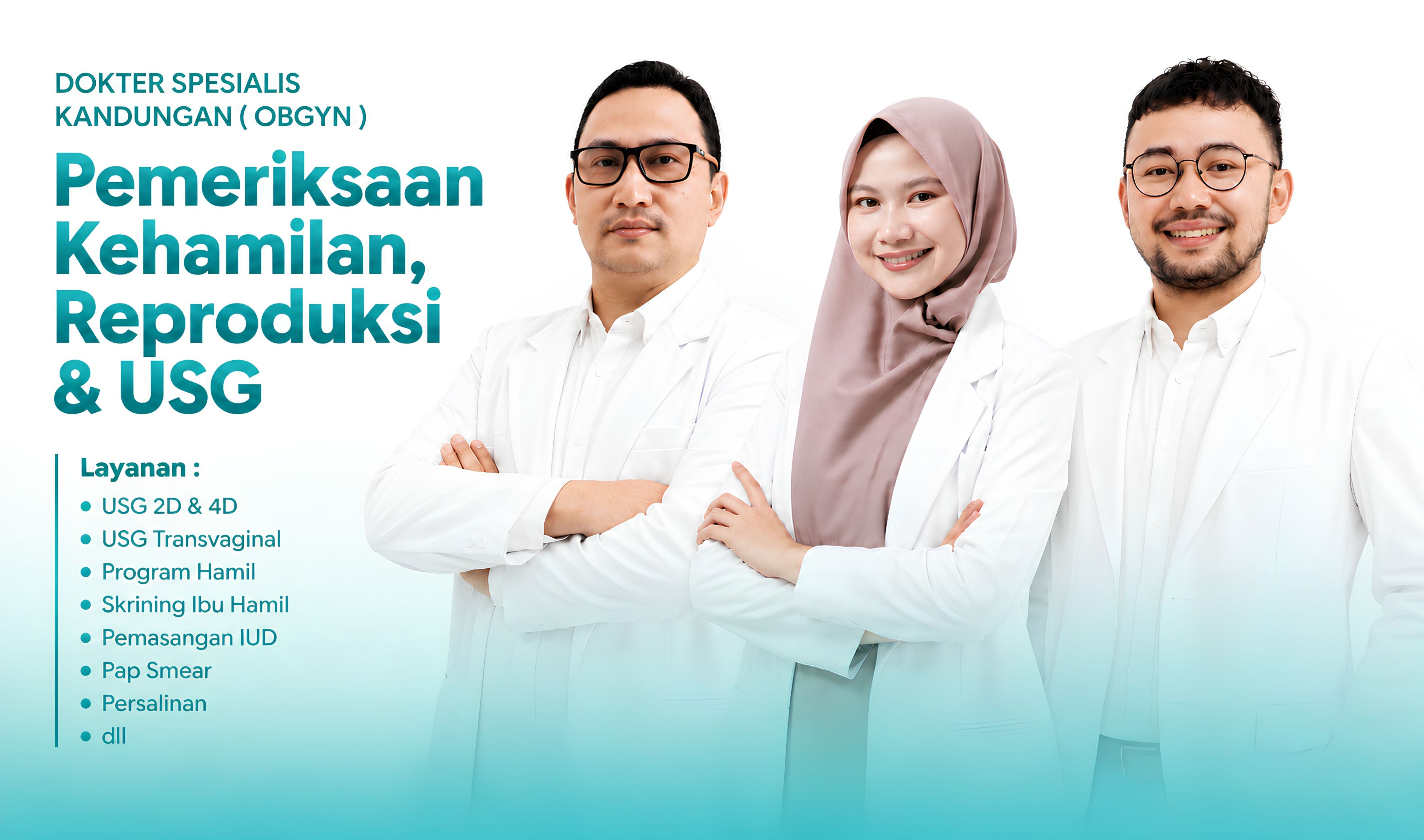 Dokter OBGYN Terdekat & USG 4D Terdekat | Klinik Tiara Bunda Bekasi